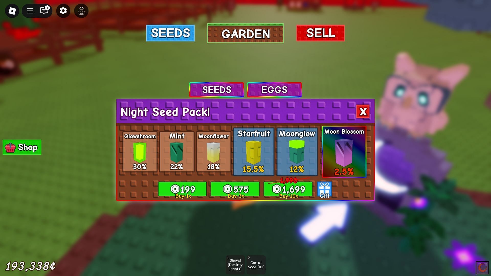 The Night Seed Pack (Image via Roblox)